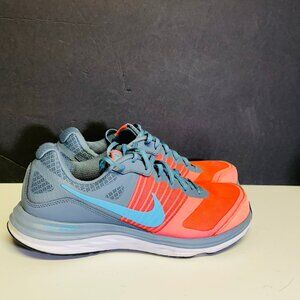 Nike Training athletic sneakers shoes women's size 8 orange & gray running